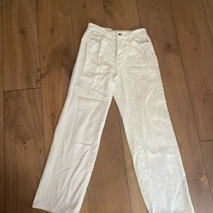 white jeans